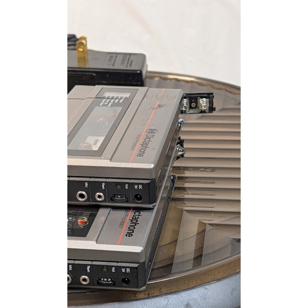 Dictaphone Travel Master LX Voice Processor Lot Grey Fair For Parts Repair - Picture 14 of 16